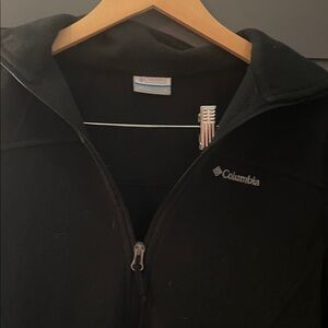 Columbia Black Full-Zip Fleece Jacket